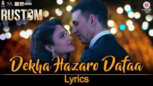 Dekha Hazaron Dafa lyrics in Hindi