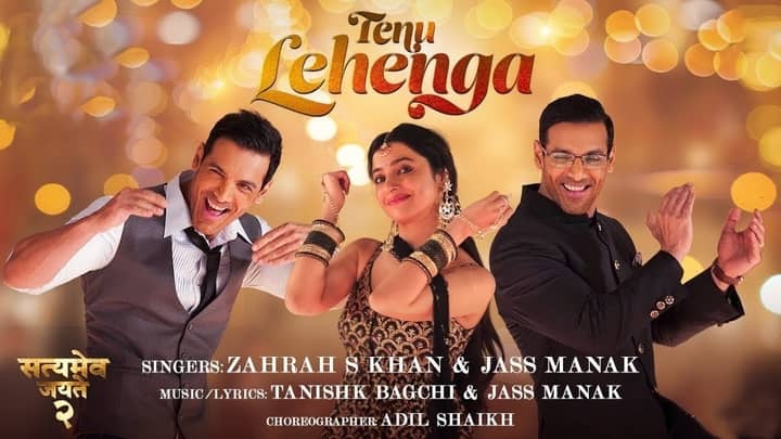 Read more about the article Tenu Lehenga Lyrics (तेनू ल़हेंगा) – Satyameva Jayate 2