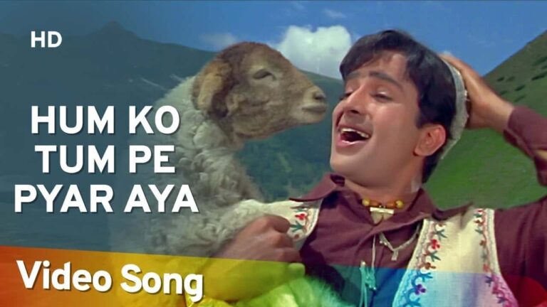 Read more about the article Humko Tumpe Pyar Aaya Lyrics ( हमपे तुमको प्यार आया ) – Md. Rafi